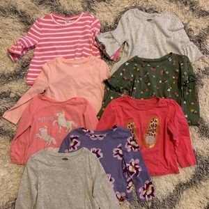 Girls 2T shirt lot